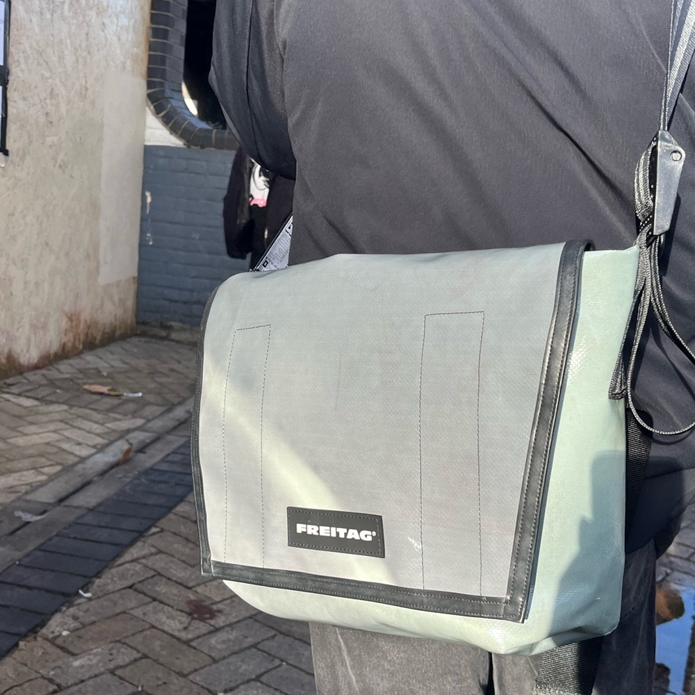 Freitag F14 Dexter Gray Messenger Bag